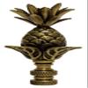Pineapple Antique Metal Finial view 1
