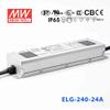 Meanwell ELG-240-24A Power Supply - 240W 24V 10A - Adjustable - IP65 view 1