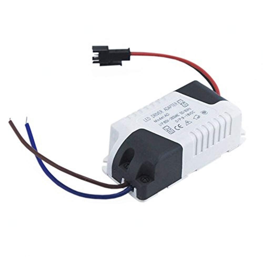 8W-12W LED Driver AC 120V/240V to DC 24V-50V Transformer Power Home Converter