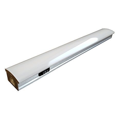 Radionic Hi Tech ZX524-HL-CW-9, 24 inch LED Linkable, On/Off, 4500K (Cool White), 90+ CRI, UL Approved Under Cabinet Light Fixture, Ideal for Kitchen, Utility & Workareas