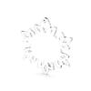 25 Acrylic Christmas Ornaments Blanks Snowflake 1/8" Thick Clear -Made in USA - (4.5") view 1