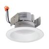 Nora Lighting NOX-43127 4" LED Decorative Trim, White/White view 1