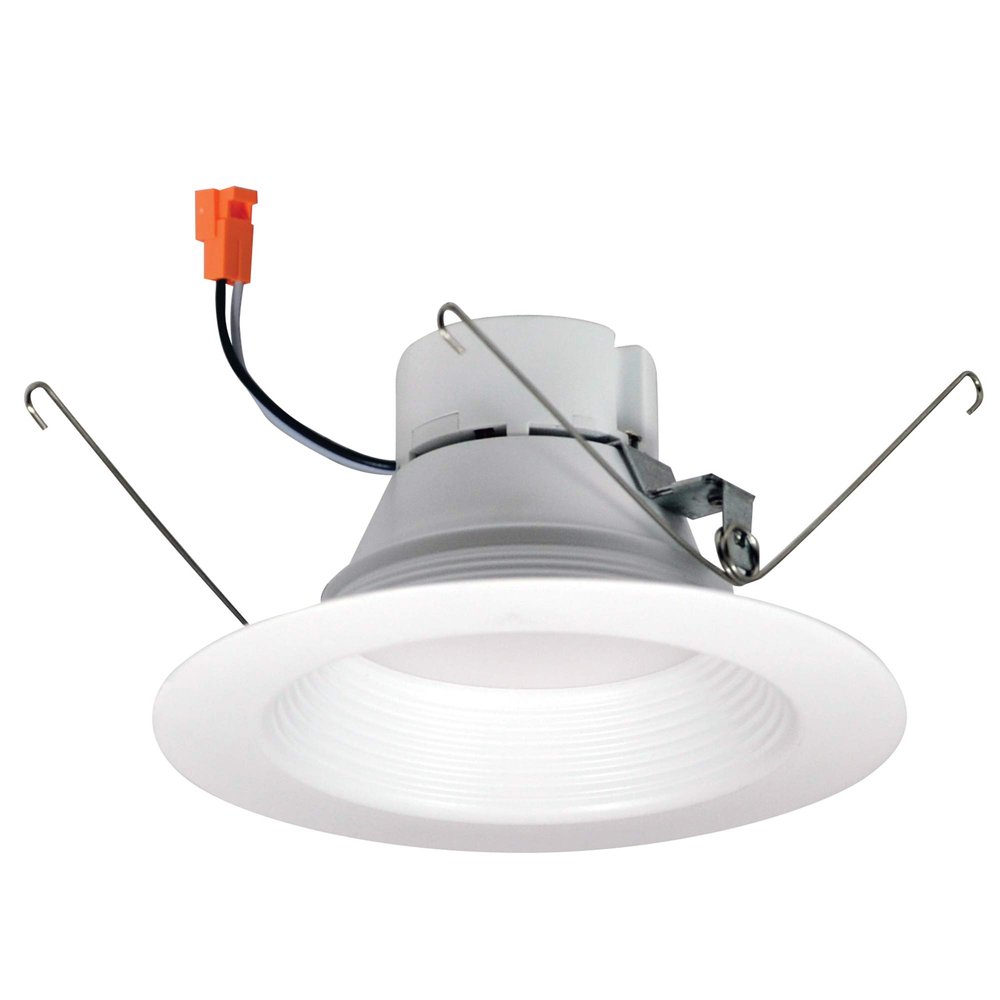 Nora Lighting NOX-563230 5/6" ONYX LED Baffle Retrofit Trim, White, 3000K