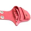 Haryali London Hairdressing Tool Belt - Pink Tool Belt Pouch - Sustainable Leather Hairdresser Bag - Multi Pocket Scissors Holder Barber Style - Adjustable Belt Pouch - Scissors Holder Pouch view 4