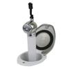 Scandvik White & SS Recessed Transom Shower Handle/Hose - Vertical/Horizontal Mount - 6' Hose view 1