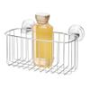 iDesign Reo Metal Power Lock Suction Rack for Bathroom, Kitchen Use view 1