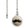GRAPHICS & MORE Curly Mustache Ceiling Fan and Light Pull Chain view 2