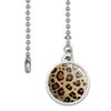 GRAPHICS & MORE Leopard Print Animal Spots Ceiling Fan and Light Pull Chain view 2