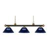 Z-Lite 200-3BRZ+SG-ARDB 3 Billiard Light, Bronze + Satin Gold view 1