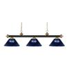Z-Lite 200-3BRZ+SG-ARDB 3 Billiard Light, Bronze + Satin Gold view 3