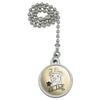 GRAPHICS & MORE I Love My Pit Bull Ceiling Fan and Light Pull Chain view 1