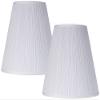 Pre-Assembled Large Mushroom Pleated Shades 9x16x14.5 (Spider) Set of 2 view 1