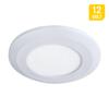 Armacost Lighting Wafer Thin LED Puck Light, Soft White Light (3000K), Brilliant White Finish 214411 view 2
