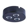 Armacost Lighting TriVue Under Cabinet LED Puck Light Recessed Downlight, 2700K, Matte Black, 213313 view 1