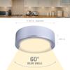 Armacost Lighting TriVue Under Cabinet LED Puck Light Recessed Downlight, 2700K, Matte Black, 213313 view 4