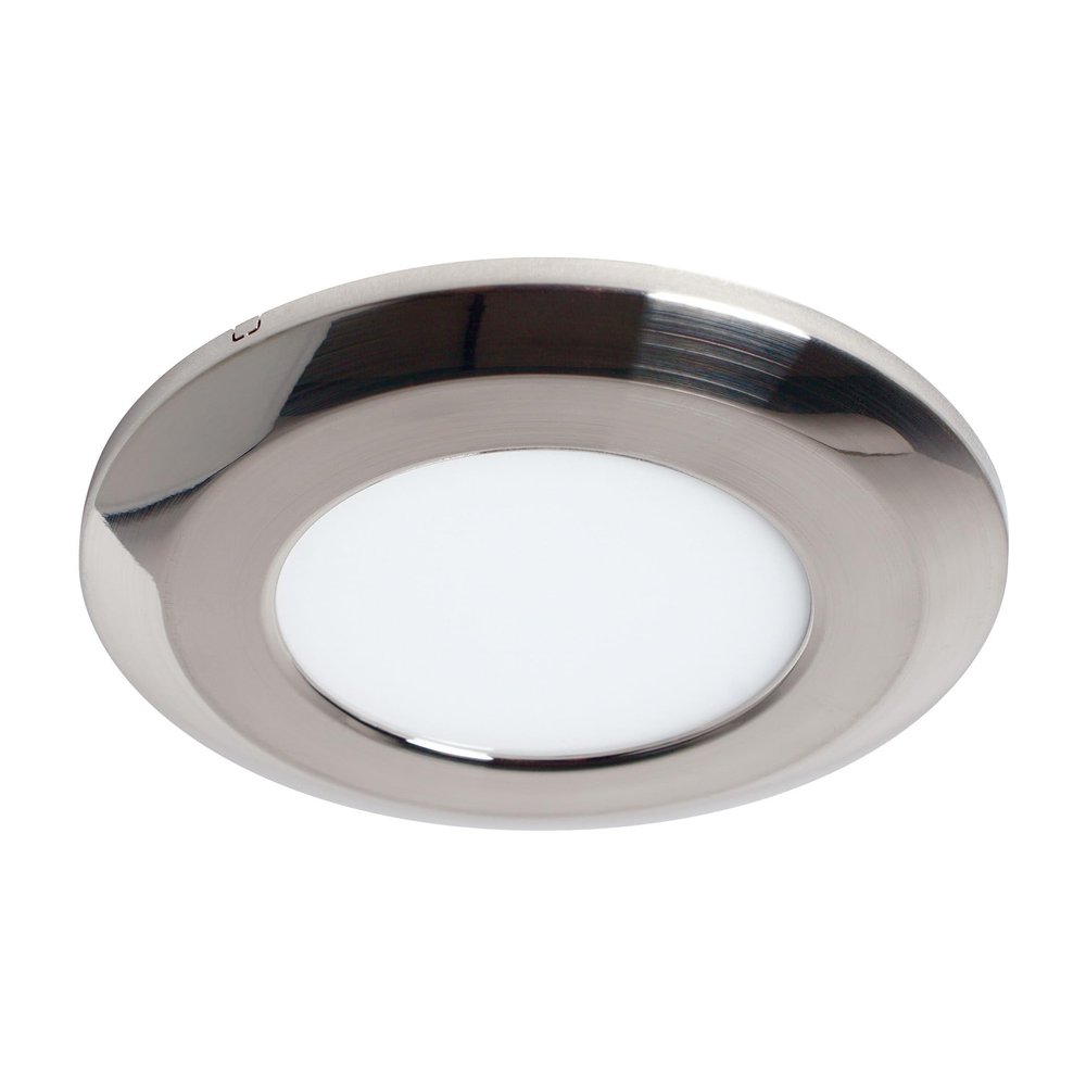 Armacost Lighting Wafer Thin LED Puck Light, Soft White Light (3000K), Polished Chrome Finish 214410