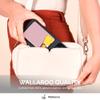 Wallaroo Premium Leather Cell Phone Wallet Stick On - Android and iPhone Wallet and Card Holder for Women and Men - Durable with Non-Slip Lining Secures Up to 3 Cards view 2