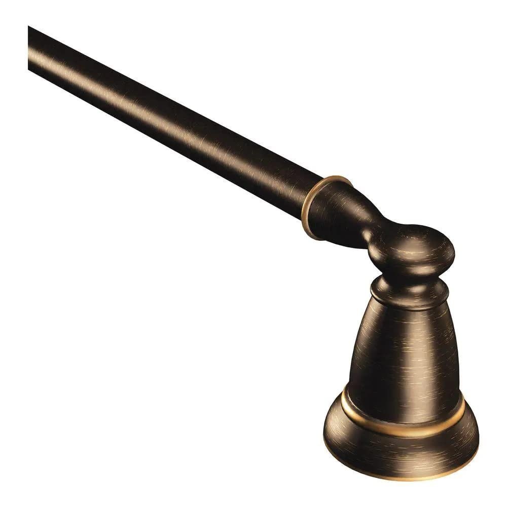Moen Y2618BRB Banbury Towel Bar, Mediterranean Bronze, 18-Inch