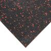 Rubber-Cal Elephant Bark Rubber Flooring - 3/16" x 4 ft x 14 ft, Red Dot view 3