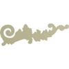 Ekena Millwork 15 3/4"W x 5 1/8"H x 1 1/8"P Robin Scroll Onlay, Left view 4