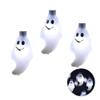 LEDMOMO Halloween String Lights ,20ft 30-LED Ghost Solar Light String for Outdoor and Indoor Patio Garden Porch Party Decoration (Pure White) view 1