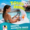 Hiearcool Waterproof Phone Pouch, Waterproof Phone Case, Black&Blue 2-Pack view 4