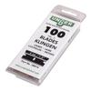 Unger Commercial Safety Scraper Replacement Blades #9  Box of 100 4-Inch High-Performance Blades for Professional Safety Scrapers  Ideal for Removing Paint, Adhesives, SRB10 view 1