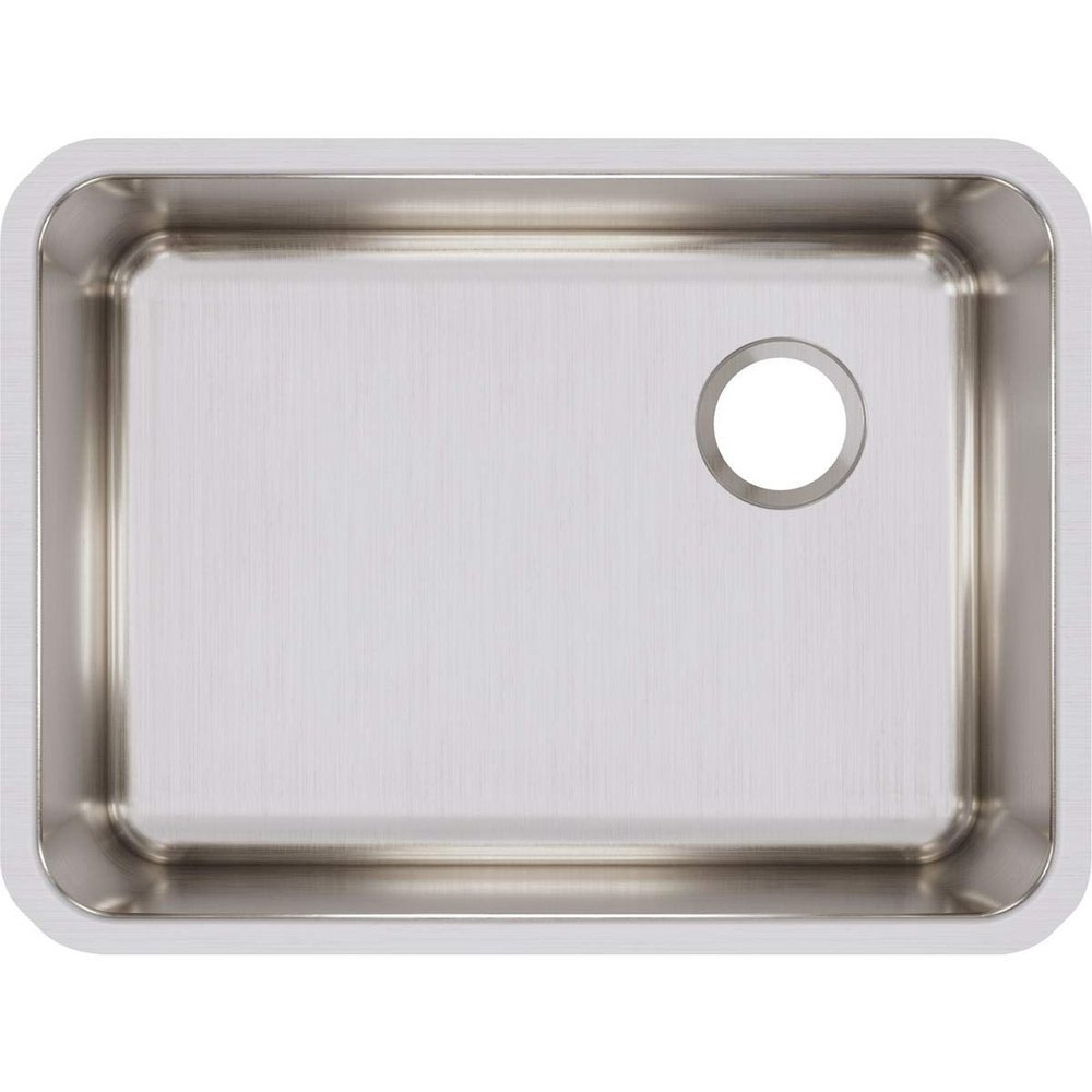 Elkay ELUH231710R Lustertone Classic Single Bowl Undermount Stainless Steel Sink