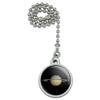 GRAPHICS & MORE Planet Saturn with Rings Solar System Ceiling Fan and Light Pull Chain view 1