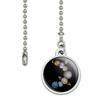 Solar System Planets Mercury Venus Mars Earth Moon Jupiter Saturn Uranus view 2