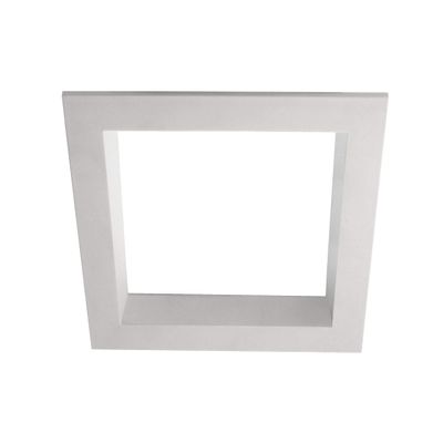 NICOR Lighting 5 inch Square New Construction Downlight Kit with Housing in 3000K (DLQ5-10-120-3K-WH)