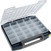 raaco 134873 Blue/Transparent Compartment box Boxxser 55 5x10-25" view 1