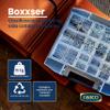 raaco 134873 Blue/Transparent Compartment box Boxxser 55 5x10-25" view 2