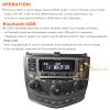 Bluetooth Car Kit, 3 in 1 Car Audio Input Adapter with AUX USB Bluetooth for Honda Accord Civic CRV Odyssey Fit Pilot Element Ridgeline Acura MDX TSX CSX view 4