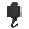 Direct-Lighting H System Track Adapter with Hook H870-BK (Black) view 1