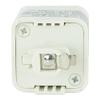 Direct-Lighting H System Track Adapter with Hook H870-WH (White) view 3