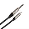Hosa HPR-015 Pro Unbalanced Interconnect, REAN 1/4" TS to RCA, 15 Feet view 3