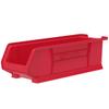 Akro-Mils 30284 Super-Size AkroBins Plastic Storage Bins, Space-Saving Stackable Bins for Garage, Classroom, Warehouse Organization, 24" L x 8" W x 7" H, Red, 4-Pack view 1