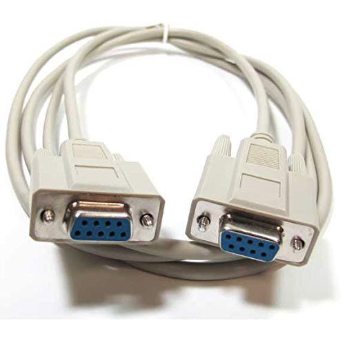SF Cable, DB9 Female/Female Serial Straight Thru Extension Cable (25 Feet)