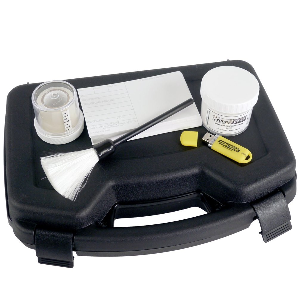Crime Scene Latent Fingerprint Kit, White