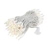 Novelty Lights 34 Feet 100 Bulb Incandescent Mini Light String, Clear with 4-Inch Spacing on White Wire, UL Listed Commercial Grade Indoor/Outdoor Mini Lights, Connectable End-to-End view 1