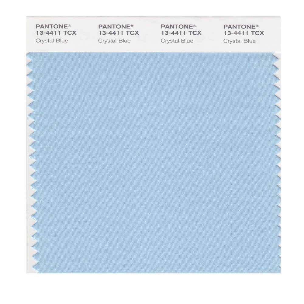 PANTONE SMART 13-4411X Color Swatch Card, Crystal Blue