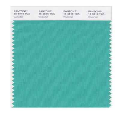 PANTONE SMART 15-5516X Color Swatch Card, Waterfall