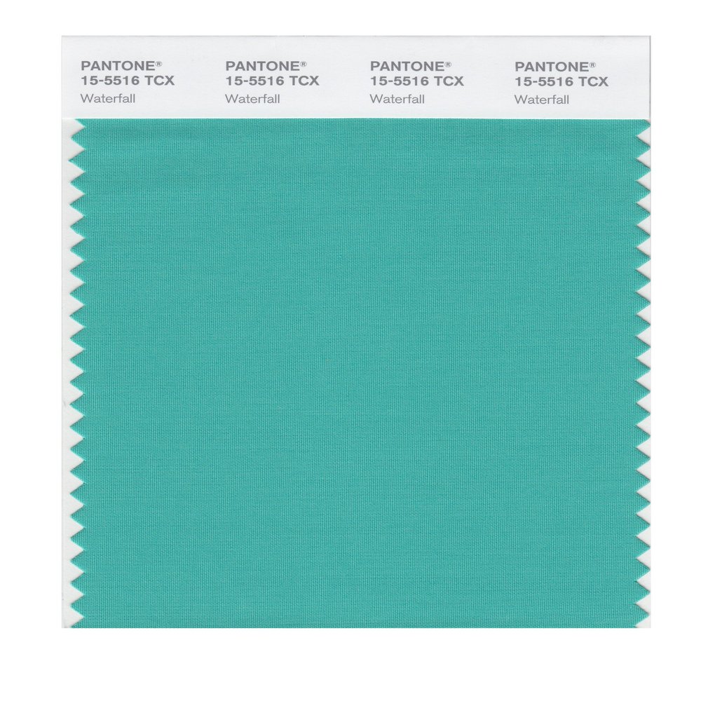 PANTONE SMART 15-5516X Color Swatch Card, Waterfall