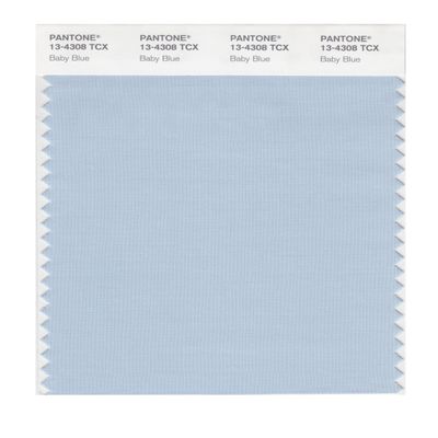 PANTONE SMART 13-4308X Color Swatch Card, Baby Blue