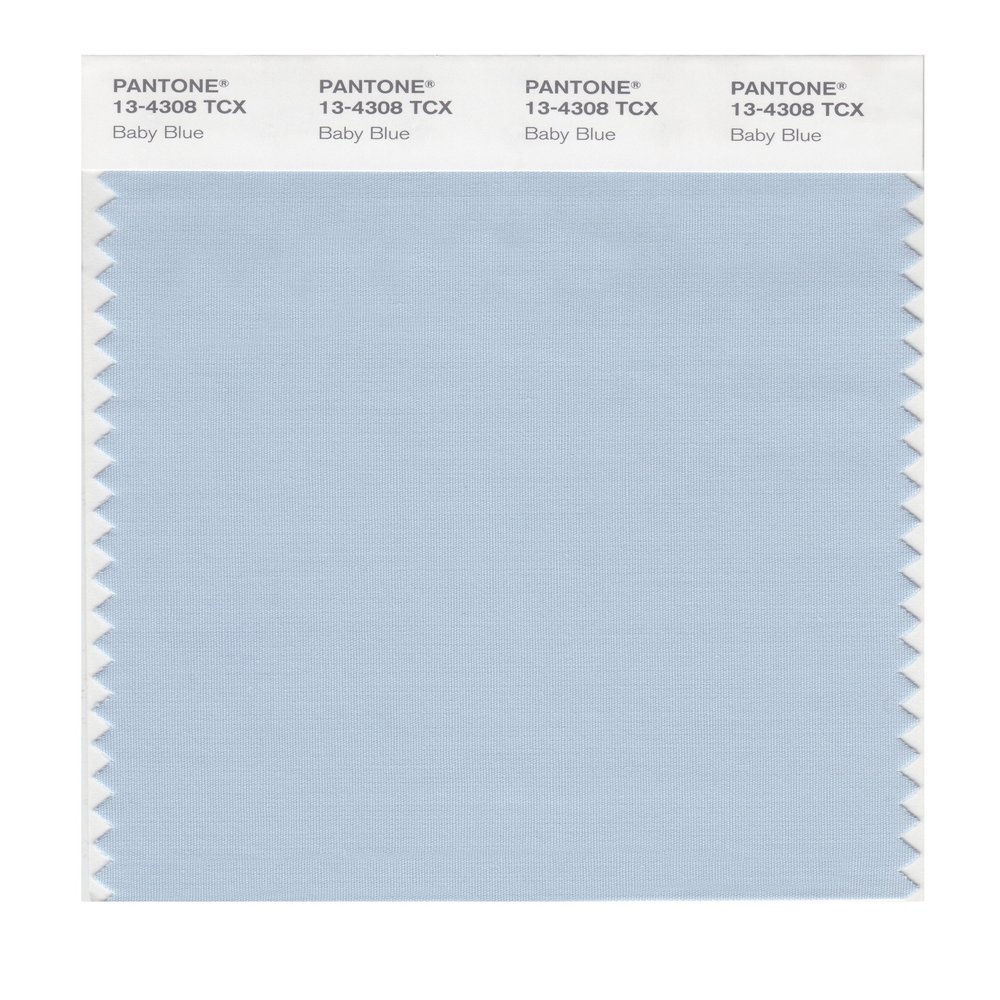 PANTONE SMART 13-4308X Color Swatch Card, Baby Blue