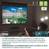 Elite Screens Manual Series, 80-INCH Pull Down Manual Projector Screen with AUTO LOCK, Movie Home Theater 8K / 4K Ultra HD 3D Ready, 2-YEAR WARRANTY, M80UWH, 16:9, Black view 4