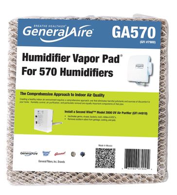 GeneralAire GA570 (Previously Known as GA10) 570 Humidifiers - GFI #7900