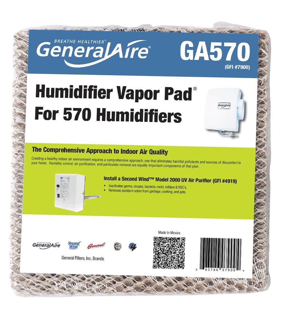 GeneralAire GA570 (Previously Known as GA10) 570 Humidifiers - GFI #7900