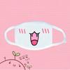 Xshelley 6 Pack Mouth Mask, Unisex Cotton Super Cute Fashion Face Mask Anti-Dust White for Boys and Girls view 3